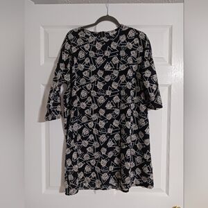 Noisy May 3/4 length sleeve shirt dress size small